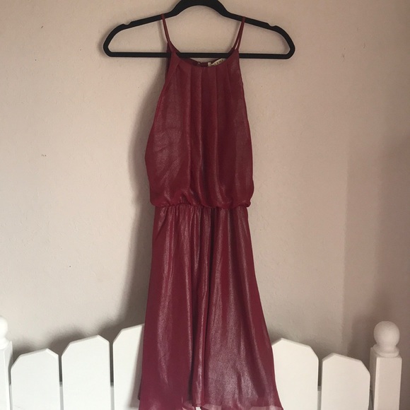 miami Dresses & Skirts - NWT Miami shimmery red dress